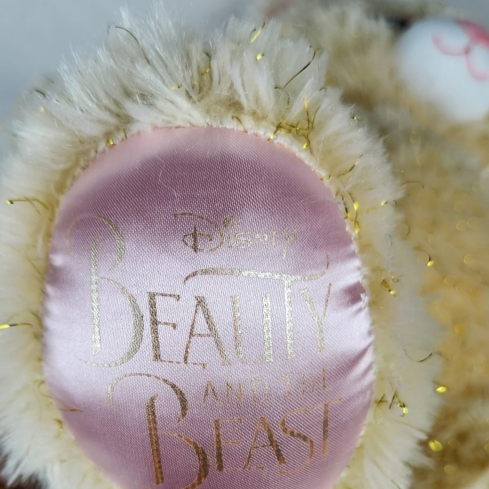 Build-A-Bear 2017 Disney Beauty & the Beast BELLE Gold Sparkle Bear Plush 16" LE - Picture 9 of 12
